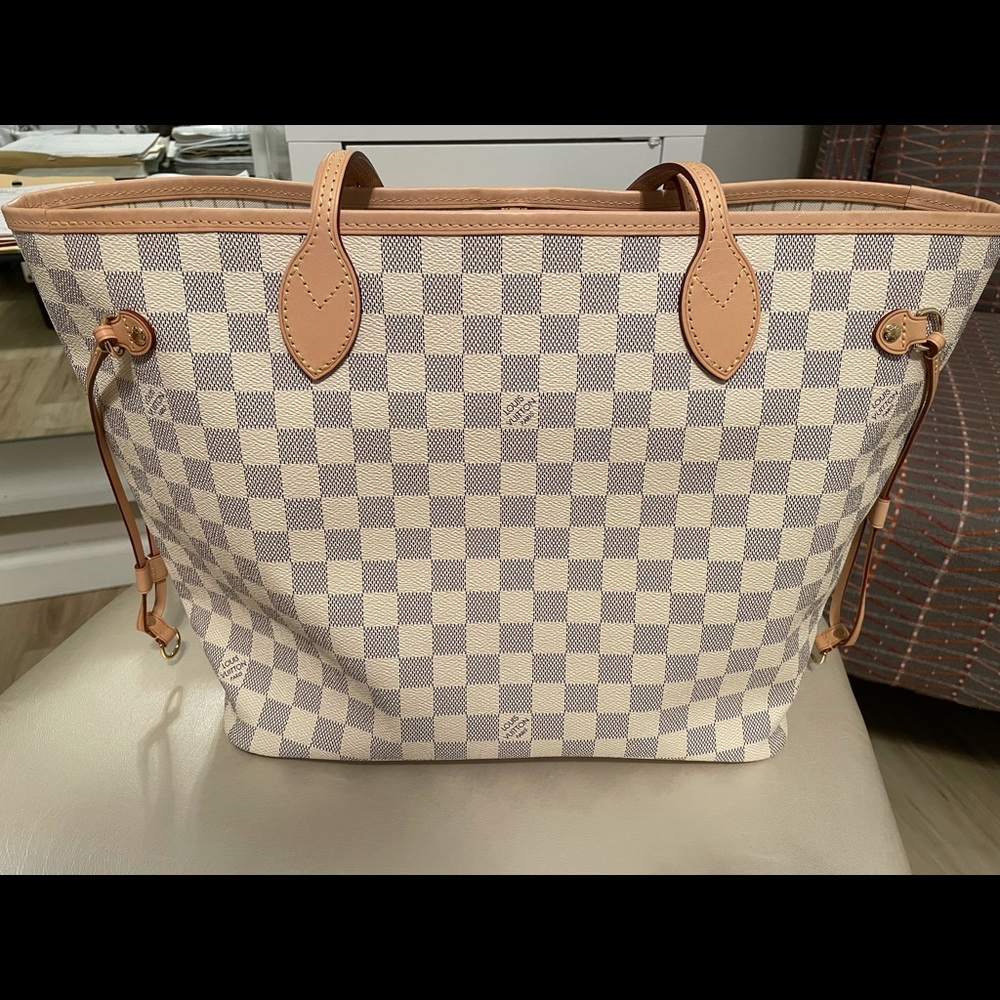 Louis Vuitton Neverfull MM Damier Azur